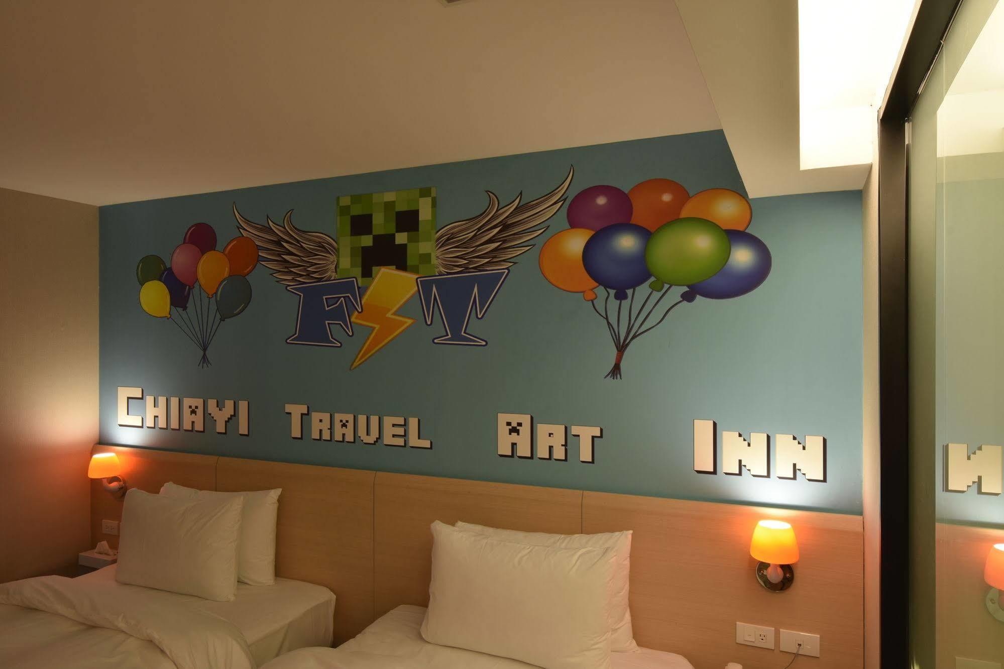 צ'יאיי סיטי Travel Art Inn מראה חיצוני תמונה